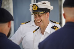 THE EARL OF WESSEX VISITS HER MAJESTY’S NAVAL BASE