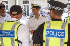 THE EARL OF WESSEX VISITS HER MAJESTY’S NAVAL BASE