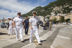 THE EARL OF WESSEX VISITS HER MAJESTY’S NAVAL BASE