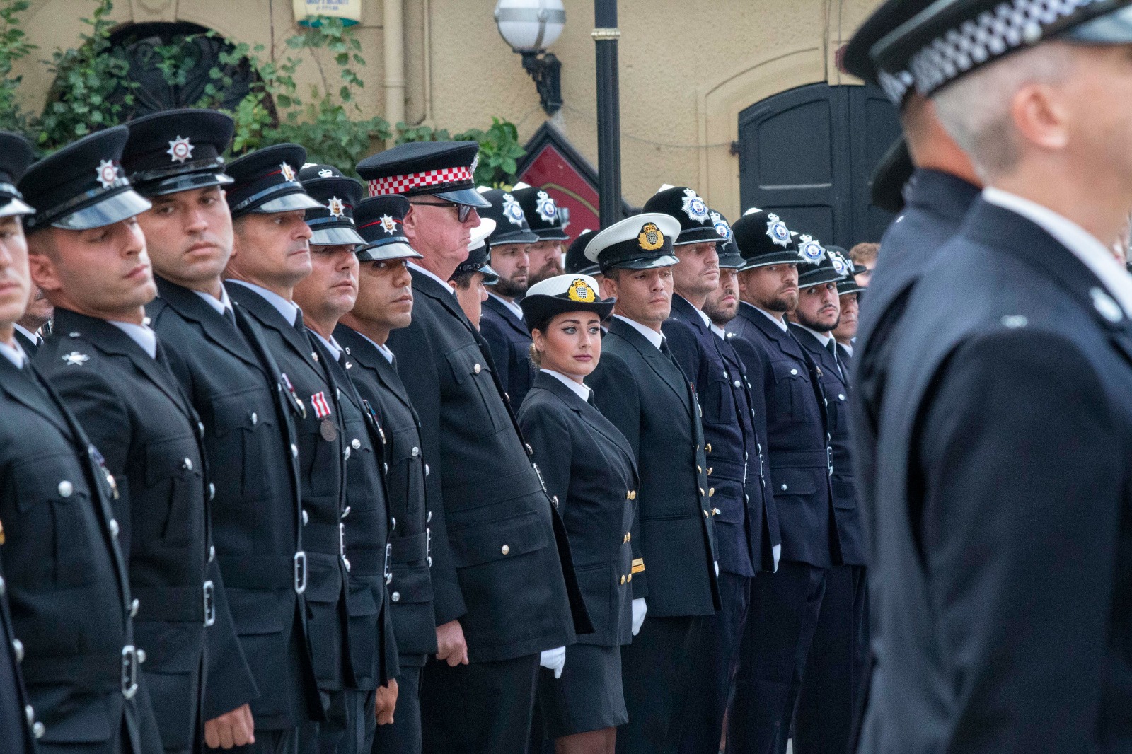 Policía Real de Gibraltar y agentes de aduanas