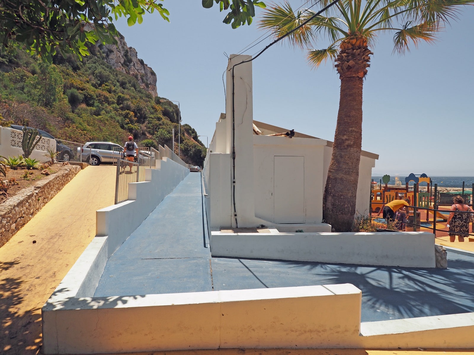 Accesibilidad a las playas de Gibraltar