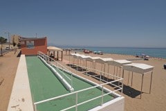 Accesibilidad a las playas de Gibraltar