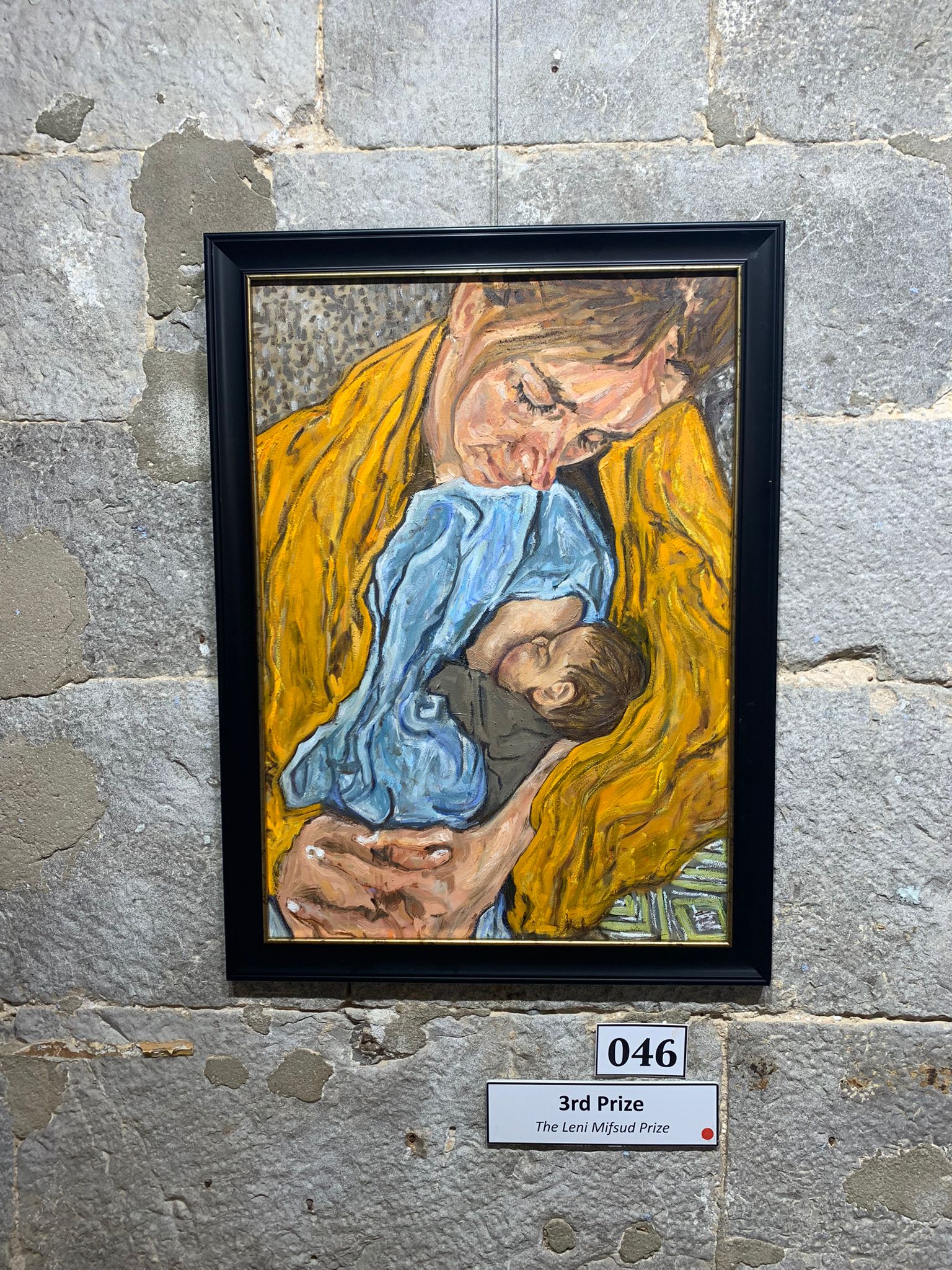 Tercer premio - 'Mother And Child (The Embrace)'
