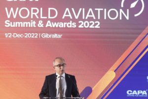 El Ministro de Empresa, Turismo y Puerto, Vijay Daryanani, ha inaugurado hoy la Cumbre Mundial de Aviación y los Premios a la Excelencia de CAPA