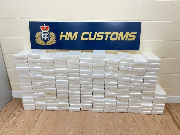 Alijo cocaína HM Customs